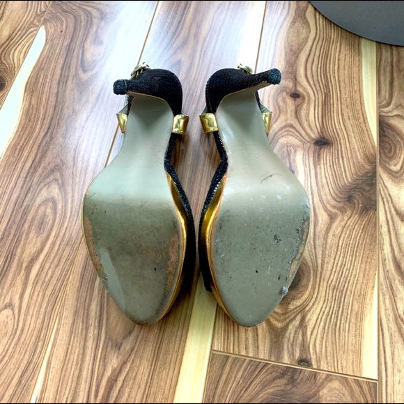 JIMMY CHOO | nova slingback peep-toe heels - Picture 3 of 3